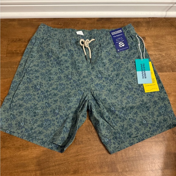 NWT Men’s Fair Harbor Bayberry Swim Trunk - Picture 1 of 5